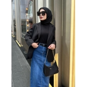 Maxi Denim Skirt